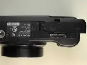 Замена блока вспышки Sony Cyber-shot DSC-H20