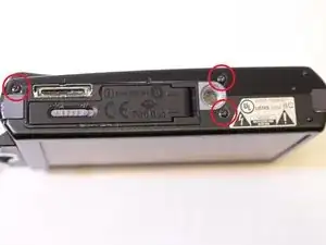 Замена передней панели Sony Cyber-shot DSC-T500