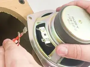 Замена динамиков Sony SS-CCP1