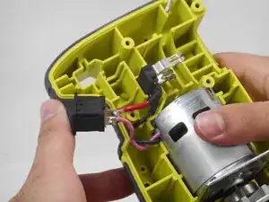 Замена переключателя Ryobi P411