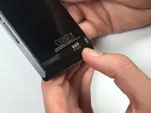 Замена задней панели Huawei Ascend P6-U06