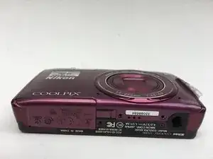 Замена пластиковой задней крышки Nikon Coolpix S5200