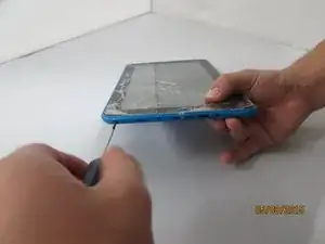 Замена фронтальной камеры Visual Land Prestige 10