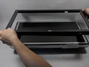 Замена кнопки питания HP w2216h