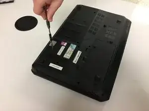 Замена задней крышки CyberPowerPC Fangbook MS-1763