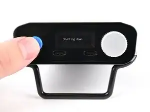 Замена дисплея портативной электростанции