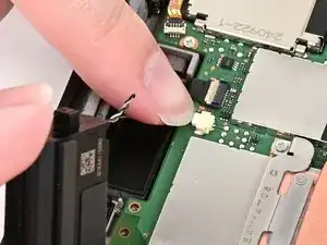 Установка правого динамика Nintendo Switch 2