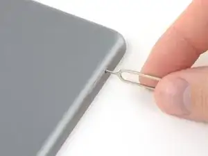 Замена лотка SIM в iPad 5 LTE