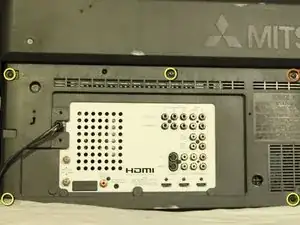 Замена блока питания Mitsubishi WD57734