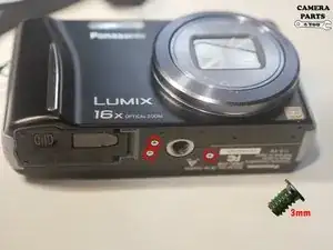 Замена экрана ЖК-дисплея на Panasonic Lumix DMC-ZS8