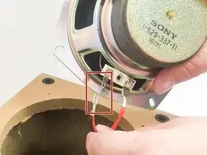 Замена динамиков Sony SS-CCP1