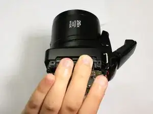 Замена передней крышки Nikon Coolpix L330