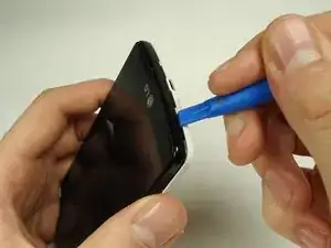 Снятие материнской платы LG Tribute