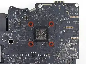 Замена радиатора iMac Intel 27" EMC 2546