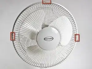 Замена лопастей вентилятора GD Midea FT30-3D