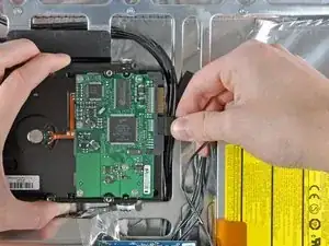 Замена жесткого диска iMac Intel 24" EMC 2111