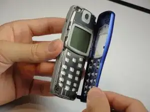 Замена передней крышки Nokia 1100b RH-36
