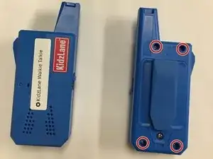 Замена кнопки питания радиотелефона Kidzlane