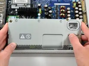 Замена блока питания iMac G5 20" Модель A1076