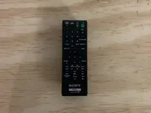 Ремонт аккумуляторного контактора Sony RMT-D197A