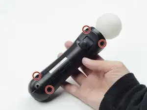 Замена батареи PlayStation Move