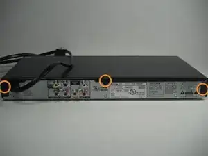 Замена верхней крышки Sony DVP-SR200P