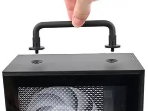 Снятие верхней панели Framework Desktop