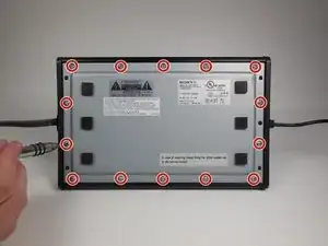 Разборка корпуса сабвуфера Sony CPF-IP001