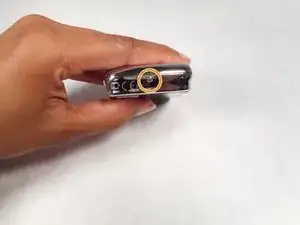 Coolpix S01 Замена кнопки питания