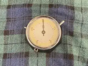 Старый швейцарский телефонный секундомер