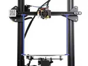 Выравнивание портала Creality CR-20 X