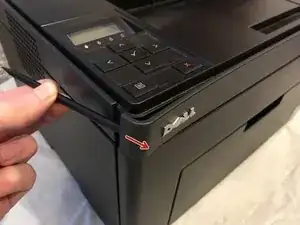 Замена панели управления Dell 1350cnw