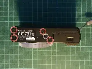 Замена дисплея Panasonic Lumix TZ71 (TZ70 или ZS50)